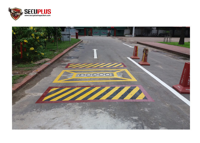 Embedded type Under Vehicle Surveillance System for under vehicle scanning