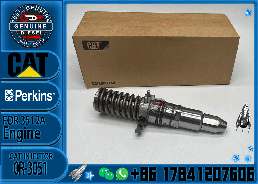 New Fuel Injector 9Y-4543 0R-3051 0R3051 7E3381 7E-3381 4P-9075 4P9075 for Caterpillar Marine Gen set 3508 35080 3512 35