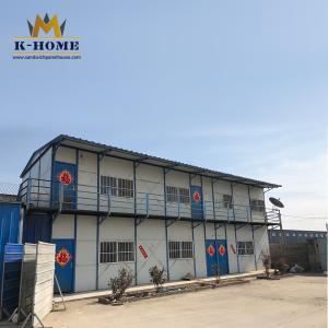 Wholesale Waterproof Sandwich Panel Container House Portable Site Prefabricated Building from china suppliers