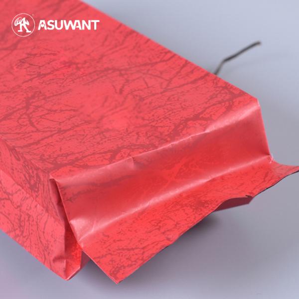 Flat Bottom MOPP VMPET Aluminum Foil Coffee Bag Gravure Printing