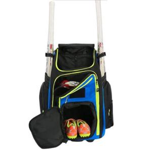 Wholesale Custom Waterproof Cricket Kit Bag With Trolley Wheels Shoe Compartment from china suppliers