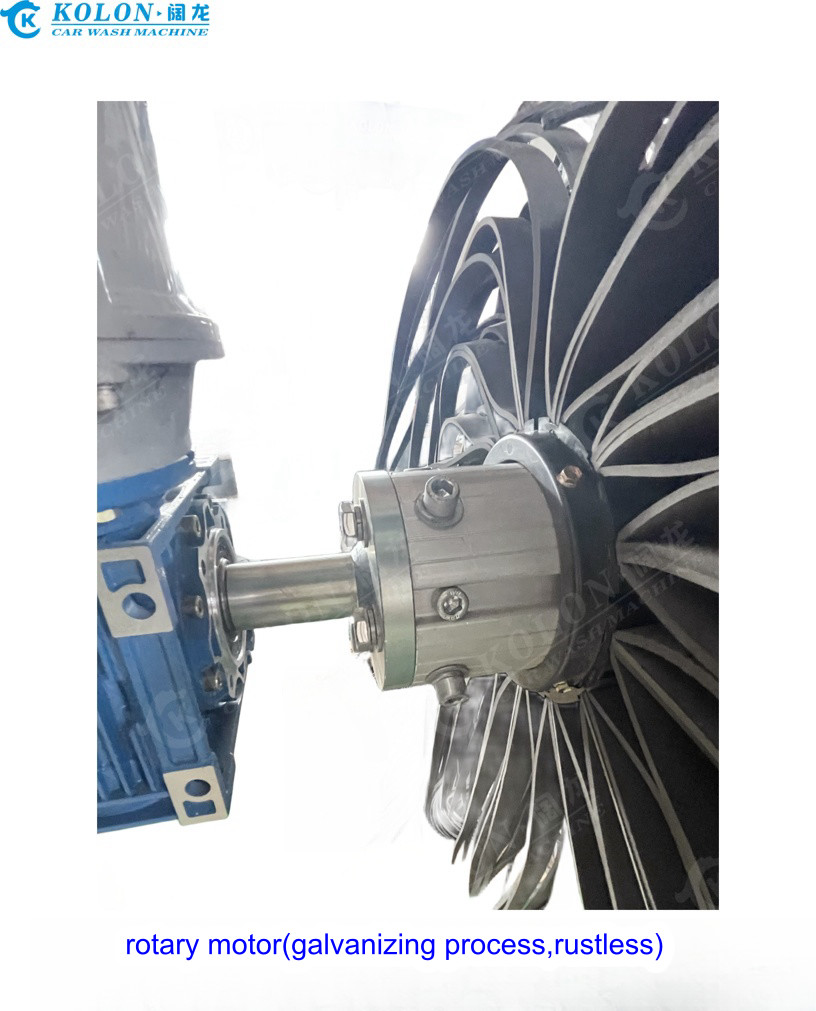 Roll Over 5 Brushes Automatic Bus Washing Machine Blower Fixed KL-YK450 auto bus washer