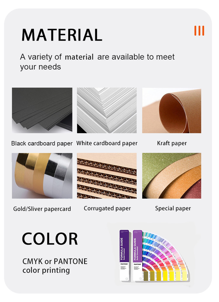Recyclable Foldable Electronic Products Packaging Box for Portable Mini Hand Electronic Fan