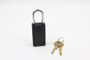 Wholesale Plastic Brass Key Safety Lockout Padlocks Stainless Steel Shackle Color Customized from china suppliers