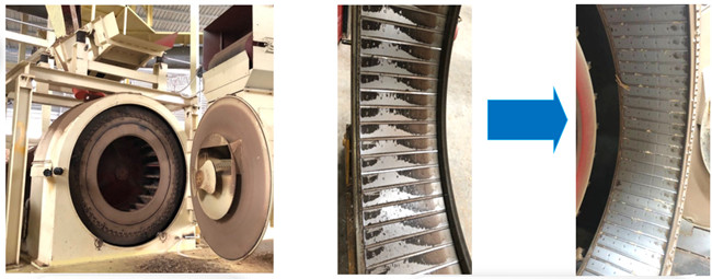 Wood Knife Ring Flaker For Pb Production Line