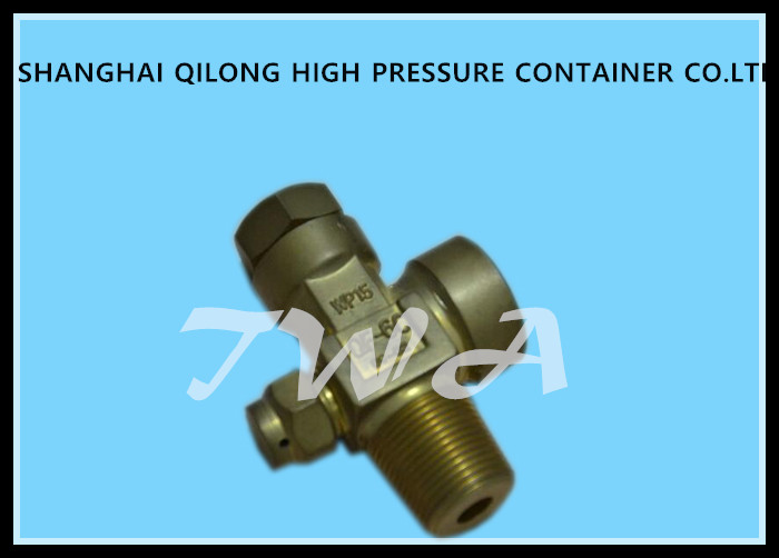 Safety Adjustable Pressure Relief Valve For O2 Gas Cylinder