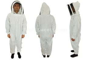 Wholesale L XL XXL 700g Beekeeping Protective Clothing With Veil Zipper from china suppliers