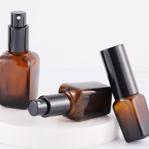 Wholesale Glass Square Spray Oil Pump Bottles 10ml To 100ml from china suppliers