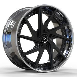 Wholesale Custom 20 21 inches Two Piece 6061-T6 Aluminum Rims 5x13. Fit to Porsche 991 from china suppliers