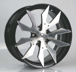 20x9.0ET25/20x10.5ET45/5x112/66.6 Black Machined Face 1pc Forged Wheels For Bmw