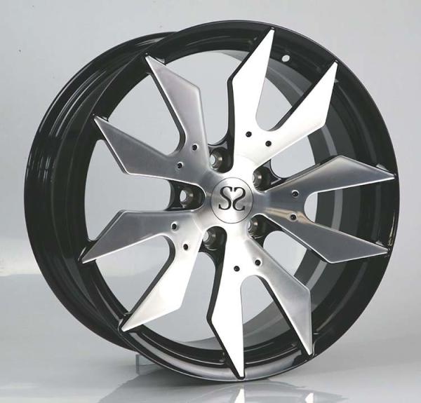 20x9.0ET25/20x10.5ET45/5x112/66.6 Black Machined Face 1pc Forged Wheels For Bmw
