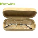 Metal Portable Primary Color Style Vintage Oil Wax PU Leather Stylish Eyewear