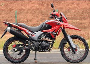 Wholesale Red Color Dirt Bike Style Motorcycle , High Reliability Small Off Road Motorbike from china suppliers