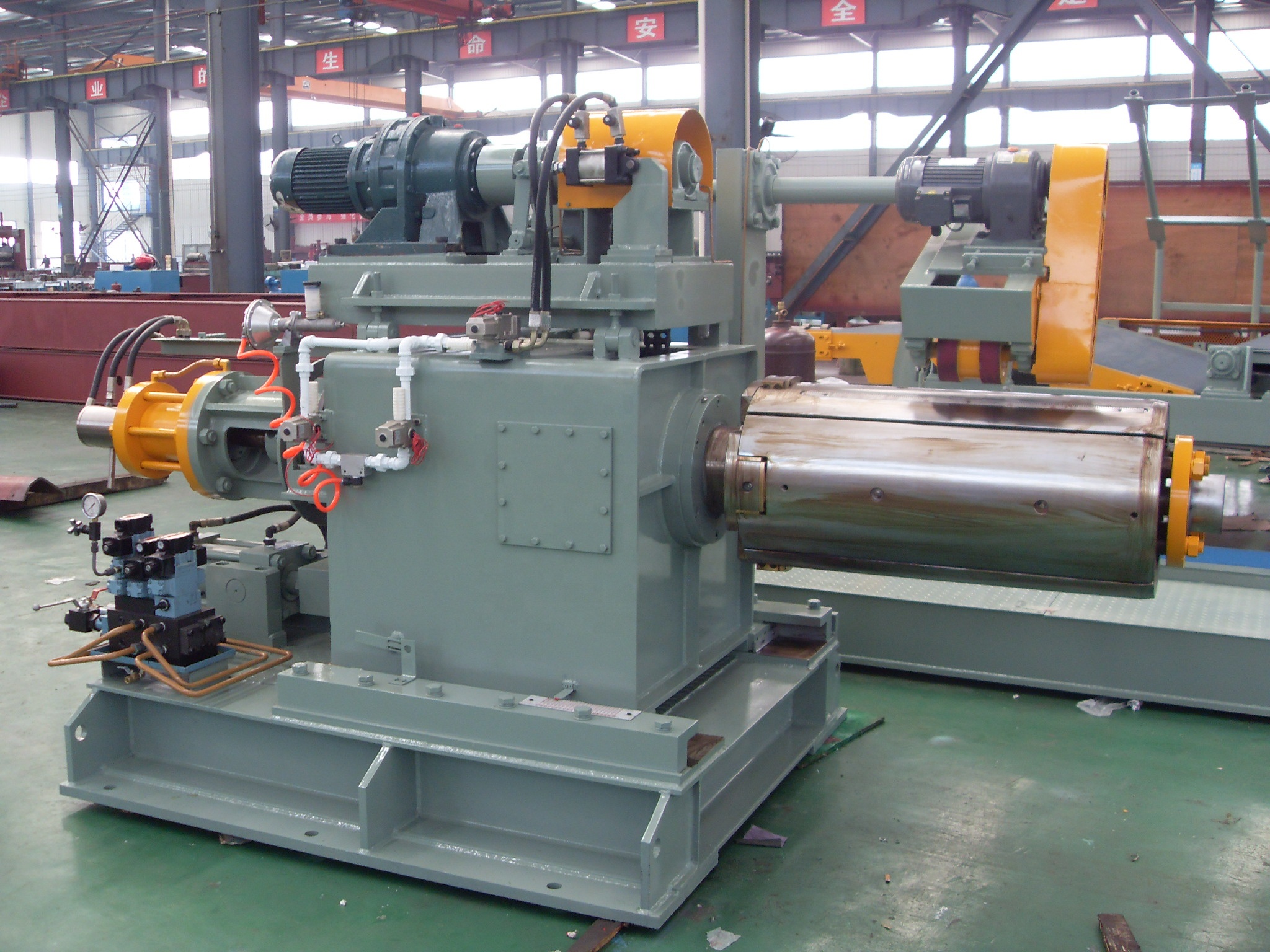 Provided Video Inspection Steel Coil Uncoiling Straightening Slitting Recoiling Line