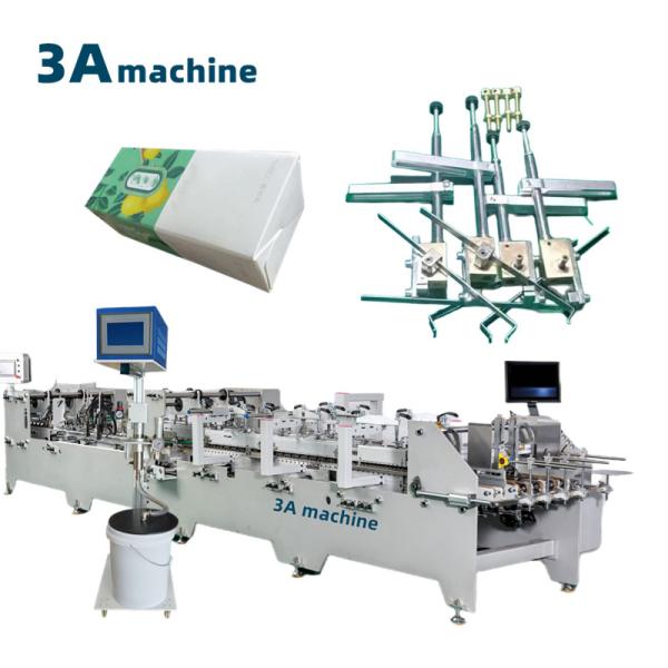 Durable CQT 900YG-2 Automatic Carton Box Folder Gluer with Water Soluble Cold