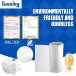 Tunsing DS8303 0.05mm EVA Hot Melt Adhesive Film For Nose Bridge Aluminum Strip