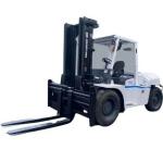 10 Ton TCM Diesel Forklift in Japan with 2 Stage Mast