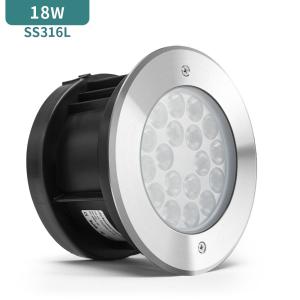 Wholesale Underwater Outdoor Pool Lighting 6500K Waterproof IP68 18W SS316L from china suppliers