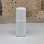 Flat Top Lid 50ml PE Plastic Roll On Bottle For Deodorant Essential Oil