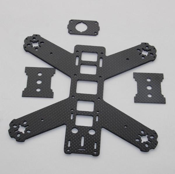 China Carbon Fiber Parts Custom CNC Machining Factory for DIY Drones RC Racing