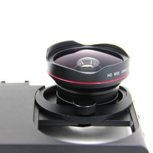 Wholesale HD Wide Angle Cell Phone Wide Angle Lens 0.45X Black Universal Smartphones from china suppliers