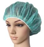 Nonwoven PP Disposable Round Bouffant Cap 21 prime /24 prime Inch Diameter 53