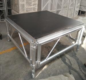 Wholesale Outdoor Wooden and Aluminum Assembling Portable Stage Platforms for Wedding , Concert from china suppliers