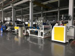 Wholesale PP Colorful Ribbon Cast Film Extrusion Machine 120-200kg/Hr Machine Capacity from china suppliers