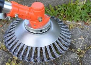 Wholesale Various Brand Grass Cutter Weed Brush 200mm OD HSS Wire Material Knotted Construction from china suppliers