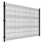 High Quality Outdoor Galvanized Steel Metal Pvc Coated 3d V Bending Welded Wire