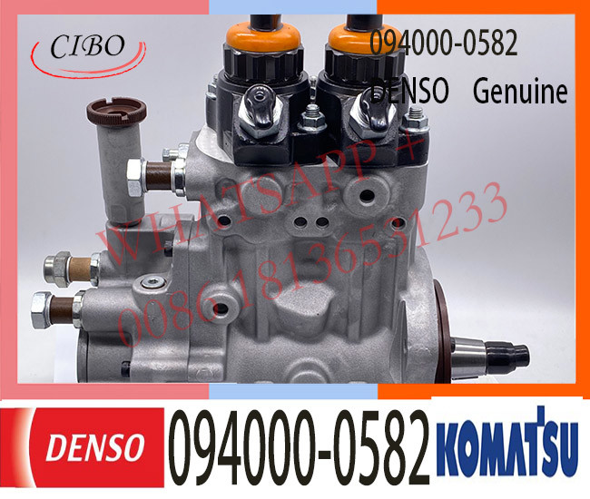 094000-0582 DENSO Diesel SAA6D140 Engine Fuel HP0 pump 094000-0582 6261-71-1112 6261-71-1111 For PC650-8 PC600-8 PC800-8