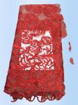African Lace Fabric 2017 High Quality Lace Peach Tulle Styles Embroidery Laces