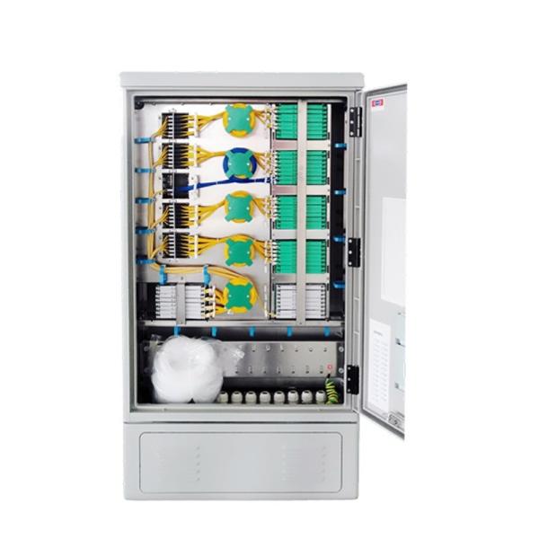 576 Core Capacity Fiber Distribution Cabinet for Outdoor Fiber Optic Network and