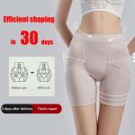 Women'S Waist Slimming Corset Postpartum Correction Pelvic Pants Polyester