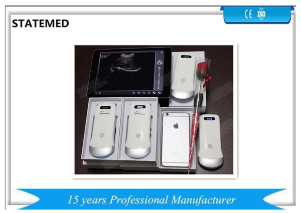 Tablet Screen Wireless Ultrasound Scanner / USB Ultrasound Probe 100 – 200mm