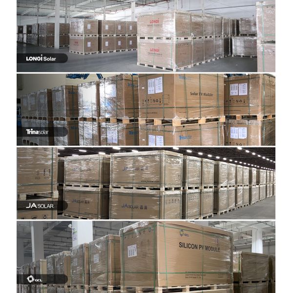 Tier 1 JA Roof Mono Solar Panels Manufacturers in China 420W 500W 550W 600W 700W Photovoltaic Panel Complete Kit for Home