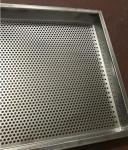 Metal Perforated Wire Basket Cable Tray , Stainless Steel Baking Sheet For Food