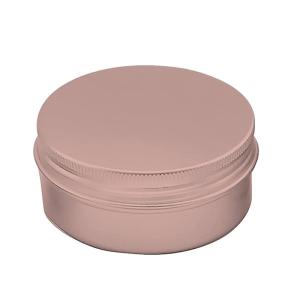 Wholesale 60g 80g 100g 120g Lotion White Aluminum Jar Metal Tin Container from china suppliers