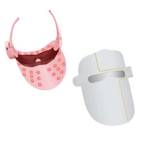 Wholesale BU100 Facial Light Therapy Mask , Red Blue Yellow LED Beauty Mask 3.7V from china suppliers