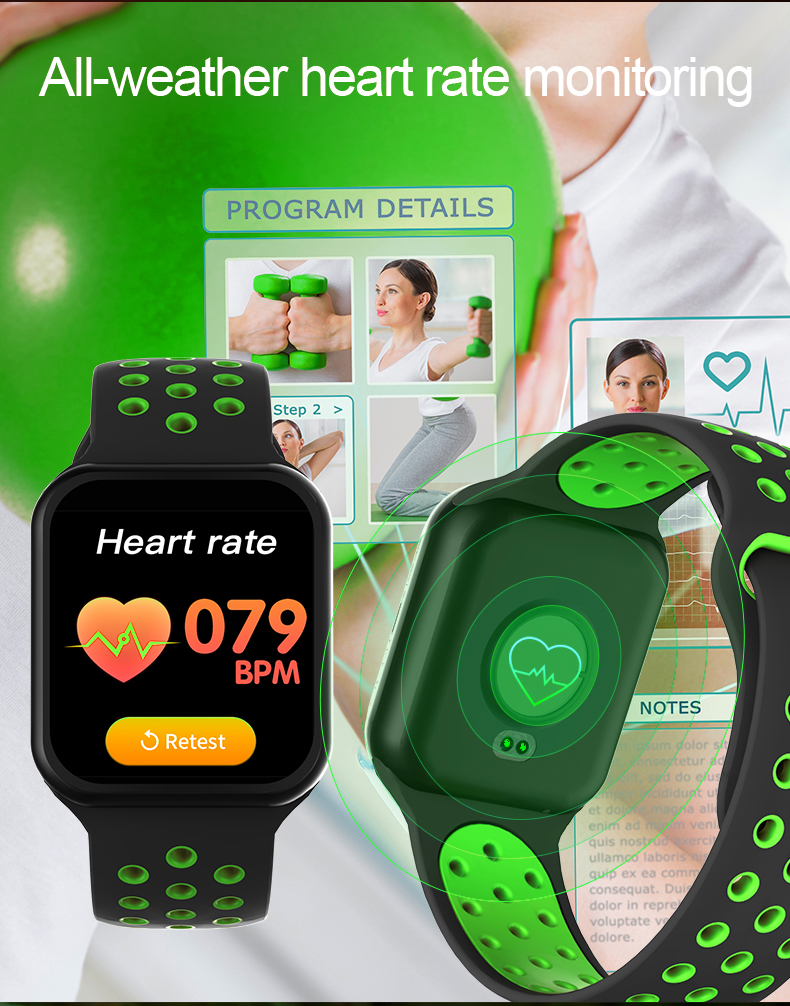 Amazon Walking Machine Series 6 F3 NFC Mobile Watch Phones Call Reminder Smartwatch