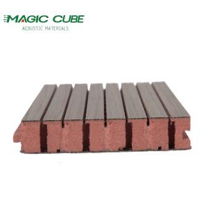 Wholesale Timber Slat Wall Panels for Conference Room Eco Friendly Soundproof MGO Core Material from china suppliers
