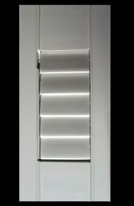 Wholesale indoor 100% basswood plantation shutters for windows and doors with hidden tilt bar from china suppliers