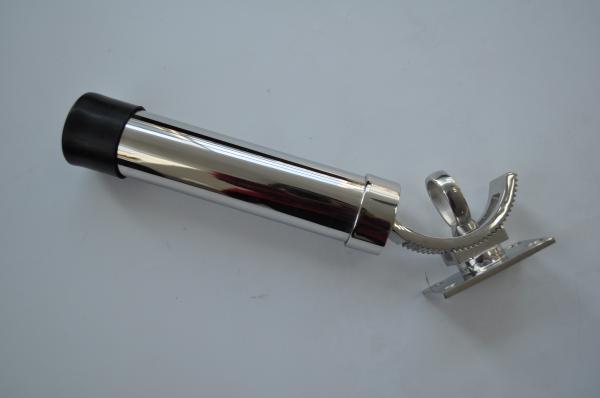 Stainless Steel Adjustable Clamp On Fishing Rod Holder For Boat Yacht Isure