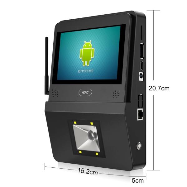 ROHS Certified 5inch Capacitive Screen Checker for Supermarket Self-Service