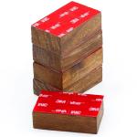 Sustainable Wood Magnetic Knife Holder For Wall STRONG Neodymium Magnets