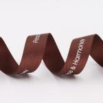 Gift Wrapping Printed Cotton Ribbon Various Color With OEM Services