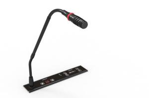 Wholesale 3.5mm Stereo Boardroom Table Microphones Discussion Chairman / Delegate Unit from china suppliers