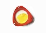 Non Toxic Non Shell Silicone Egg Steamer , Reusable Silicone Egg Poacher Cups