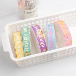 Cute cartoon birthday ribbon matte strip baking gift box decoration gift flower