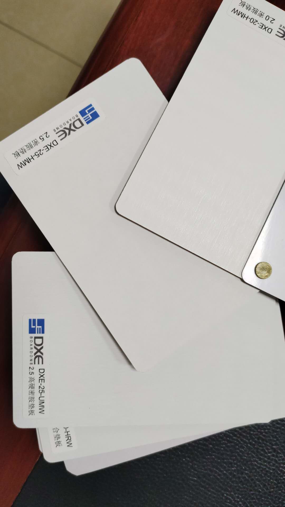 White Melamine Board PCB Drilling Backup Board 1.5mm 2.0mm 2.5mm